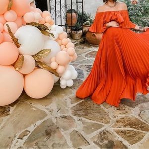 The Clothing Company Maxi Pleated Dress